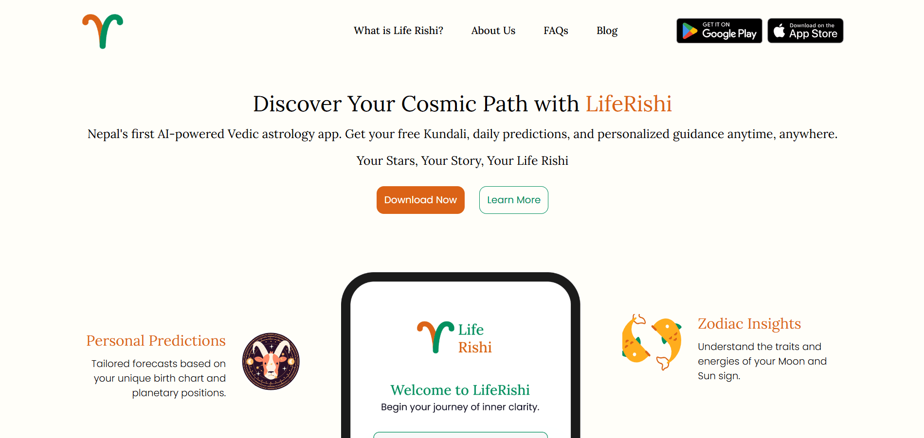 LifeRishi featured project image